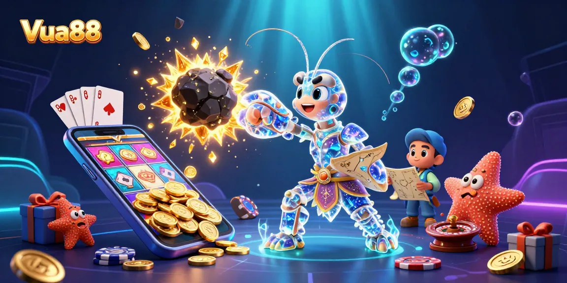Engage with Vua88's thrilling online casino games featuring vibrant slots and explosive jackpots.