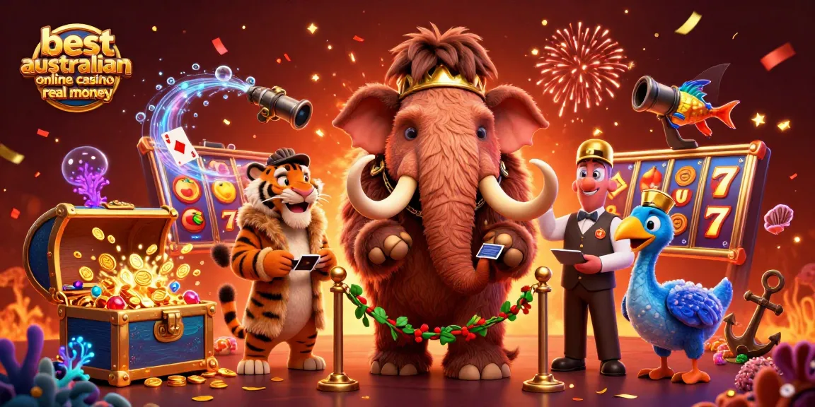 Experience the best australian online casino real money with exciting cartoon bouncers and vibrant slot gameplay.