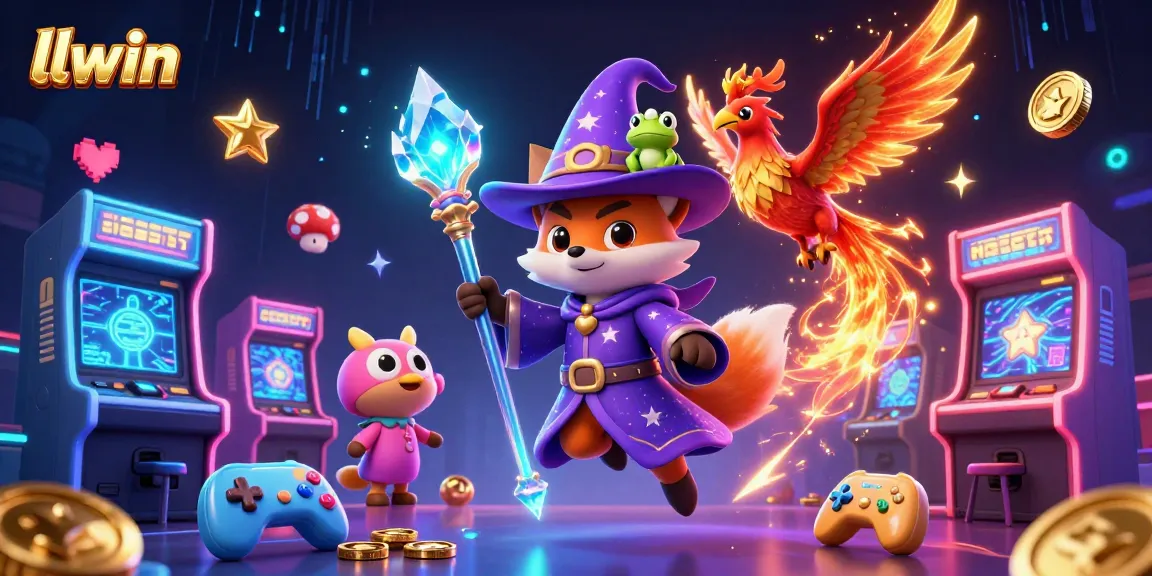 Engage in thrilling gaming adventures at llwin with a vibrant 3D casino scene.