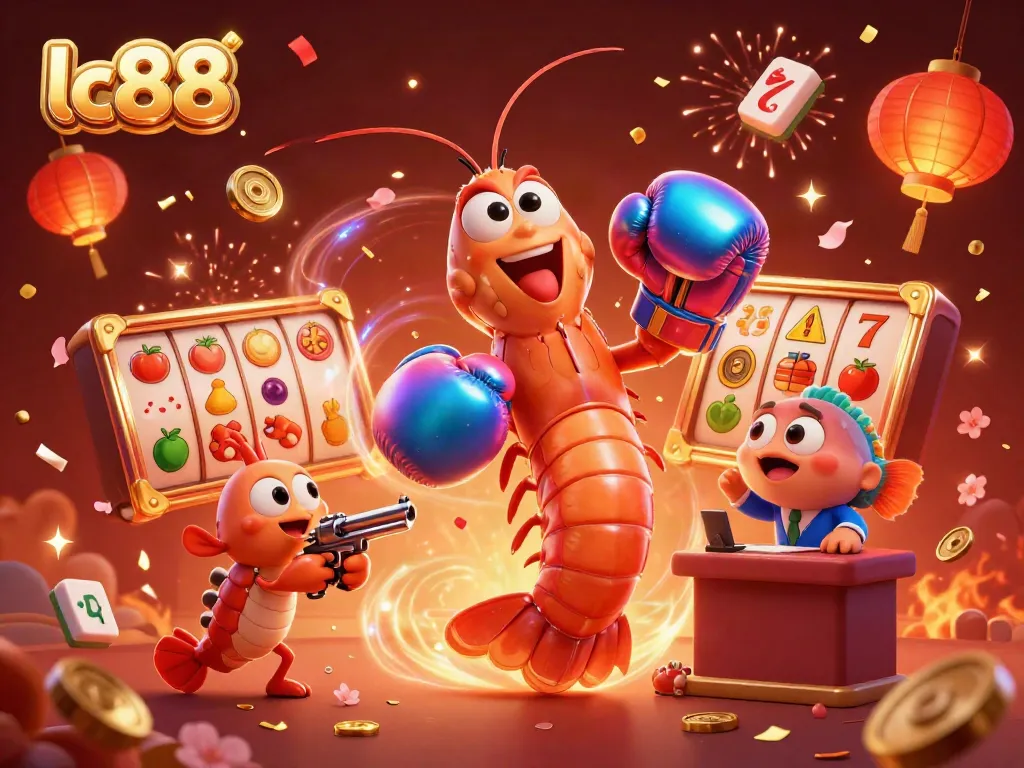 Engage in thrilling play at lc88 with vibrant casino elements and dynamic characters.