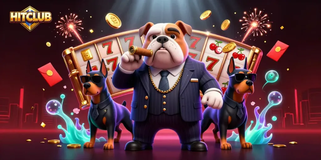 Experience HITCLUB's vibrant casino energy with mafia flair and lively slot action.