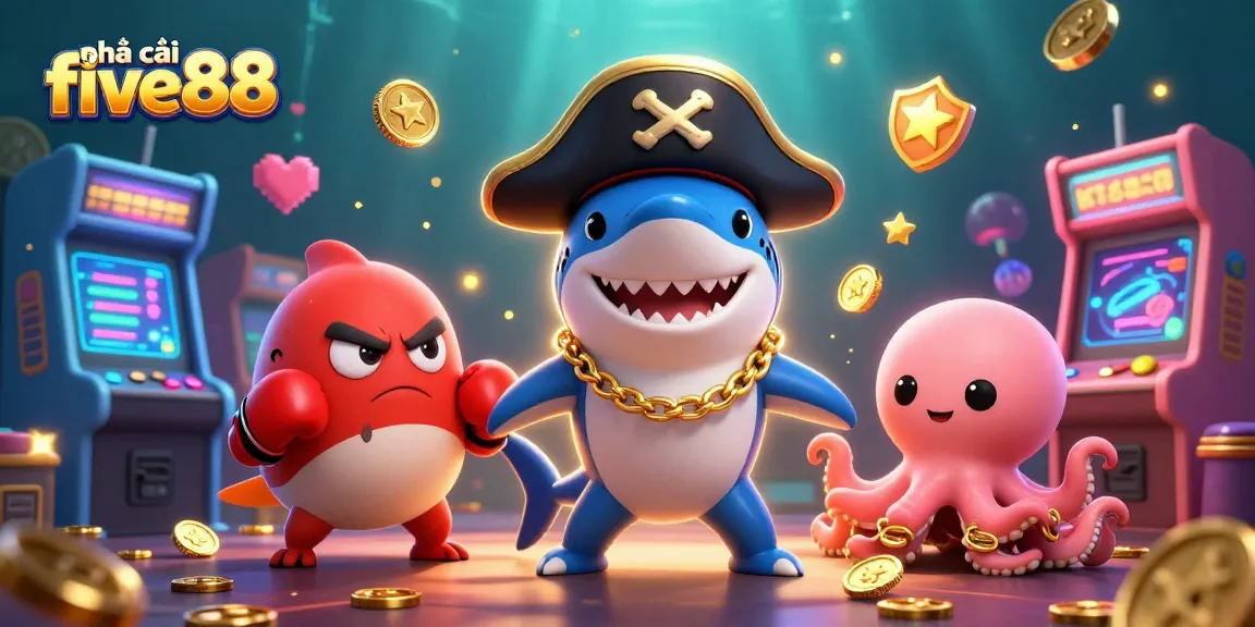 Play exciting games at nhà cái five88 featuring vibrant characters and engaging casino elements.