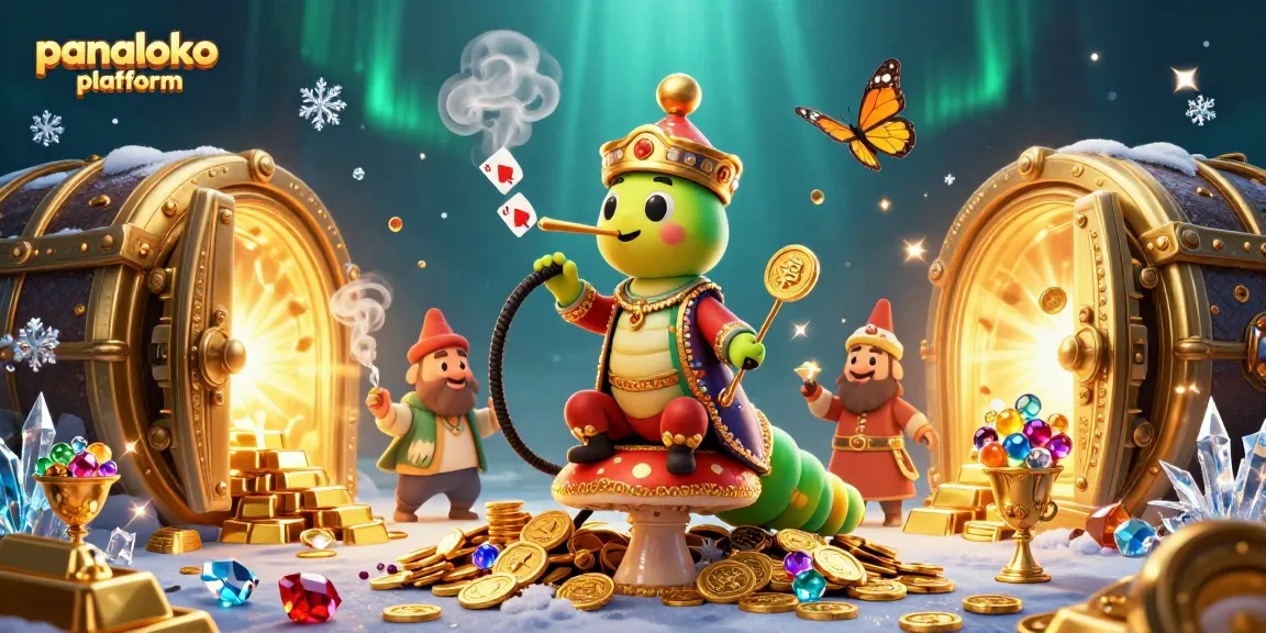 Play exciting games on the panaloko platform, featuring vibrant casino elements and characters.