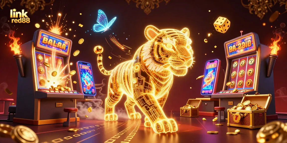 Play slots and win big with link red88 in a vibrant casino landscape filled with prizes.
