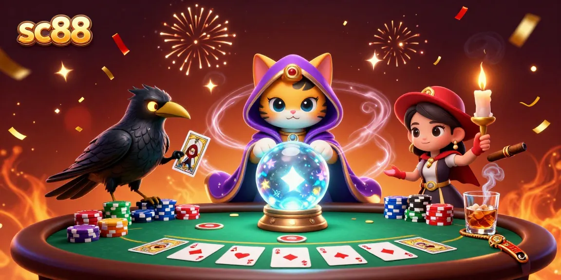 Experience thrilling gameplay at SC88 with captivating characters and vibrant casino elements.