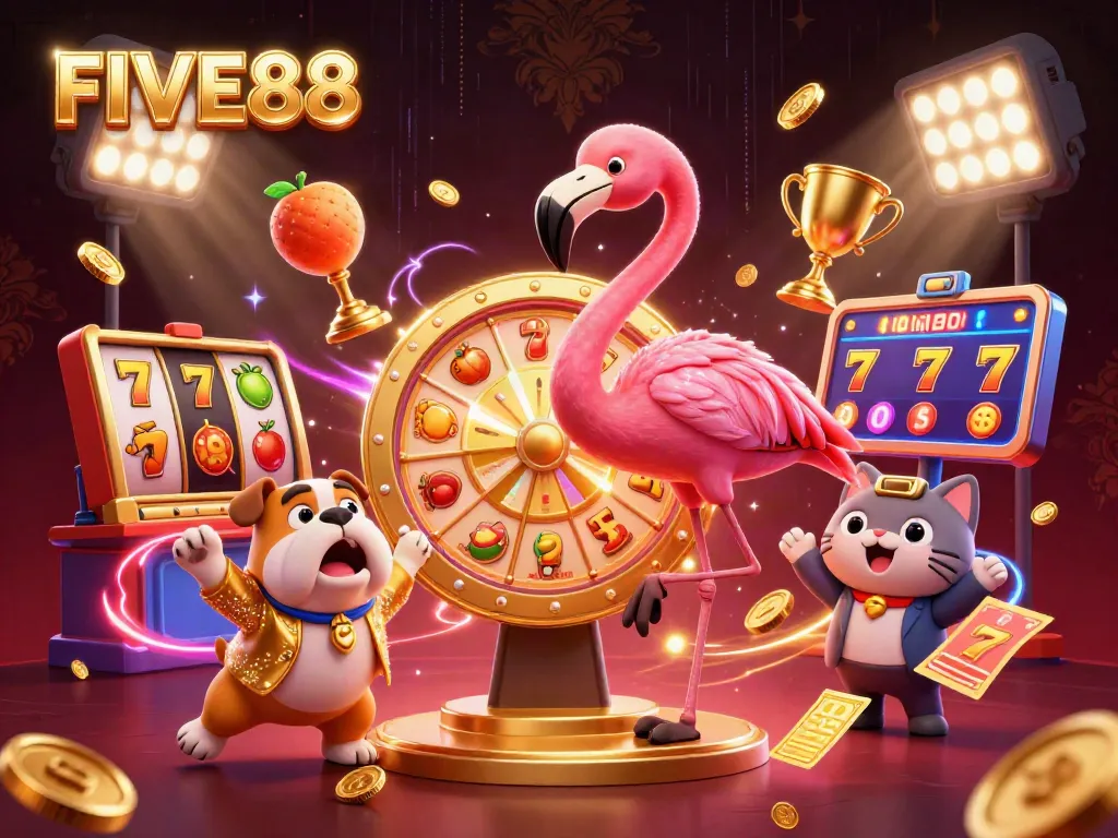 FIVE88 offers thrilling slot experiences with vibrant prizes and dynamic casino action.