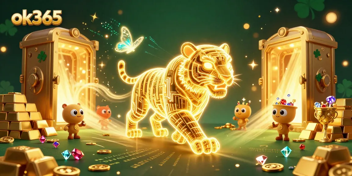 Play exciting slots at ok365 while surrounded by dazzling treasures in a vibrant casino.